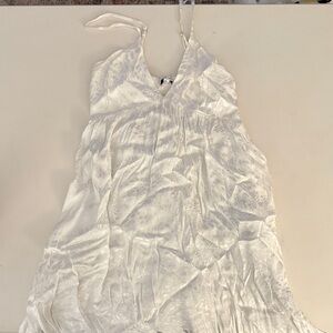 Elegant White Baby Doll Dress